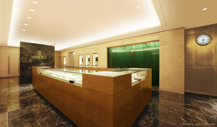 Rolex Boutique at Roosevelt Field Shopping Center Garden City, New York