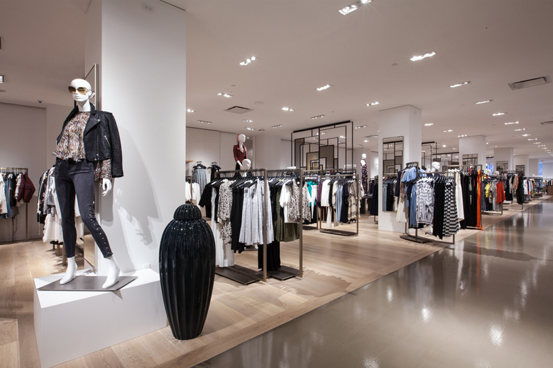 SAKS FIFTH AVE THE COLLECTIVE 5TH FLOOR NYC TECTONIC BUILDERS ©