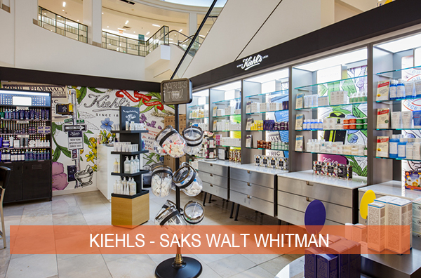 Kiehls Boutique Saks Fifth Avenue at Walt Whitman Shops Huntington, New York
