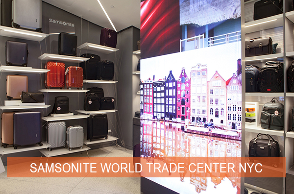 Samsonite at World Trade Center, New York City